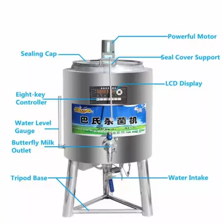 Yogurt Pasteurizing Machine Pasteurizer