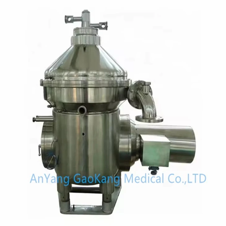 Disc Centrifuge Separator Disc Centrifuge Separator
