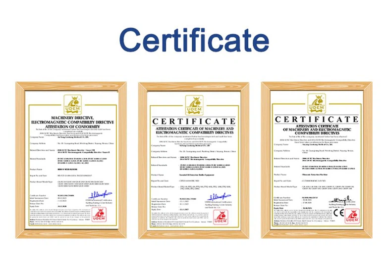 Qualification Certificate Qualification Certificate